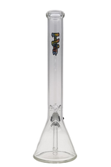 Thick Ass Glass 18" Tie Dye Beaker Bong 5mm Borosilicate w/ Downstem