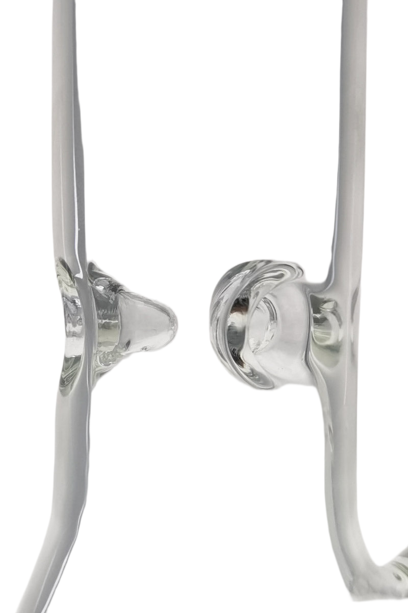 Thick Ass Glass 18" Tie Dye Beaker Bong 5mm Borosilicate w/ Downstem