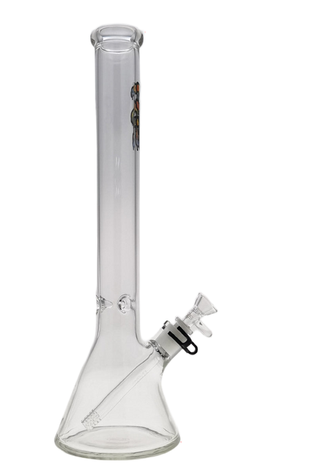 Thick Ass Glass 18" Tie Dye Beaker Bong 5mm Borosilicate w/ Downstem