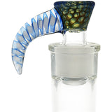 Thick Ass Glass 4-Hole Disc Screen Bong Slide w/ Horn Handle