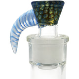 Thick Ass Glass 4-Hole Disc Screen Bong Slide w/ Horn Handle