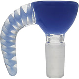 Thick Ass Glass 4-Hole Disc Screen Bong Slide w/ Horn Handle