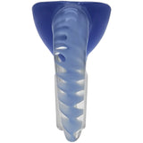 Thick Ass Glass 4-Hole Disc Screen Bong Slide w/ Horn Handle