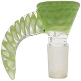 Thick Ass Glass 4-Hole Disc Screen Bong Slide w/ Horn Handle