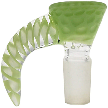 Thick Ass Glass 4-Hole Disc Screen Bong Slide w/ Horn Handle