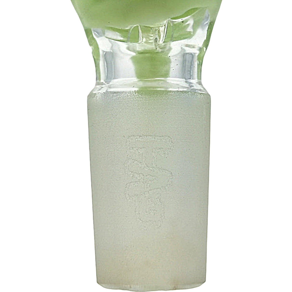 Thick Ass Glass 4-Hole Disc Screen Bong Slide w/ Horn Handle