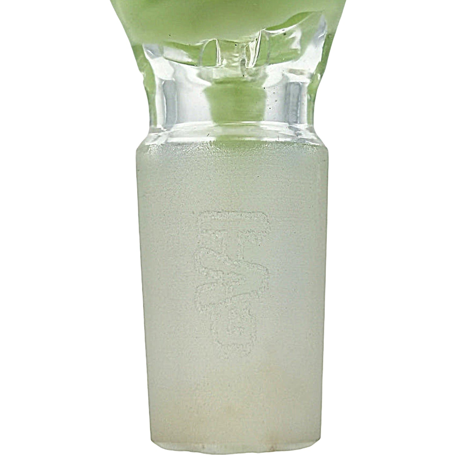 Thick Ass Glass 4-Hole Disc Screen Bong Slide w/ Horn Handle