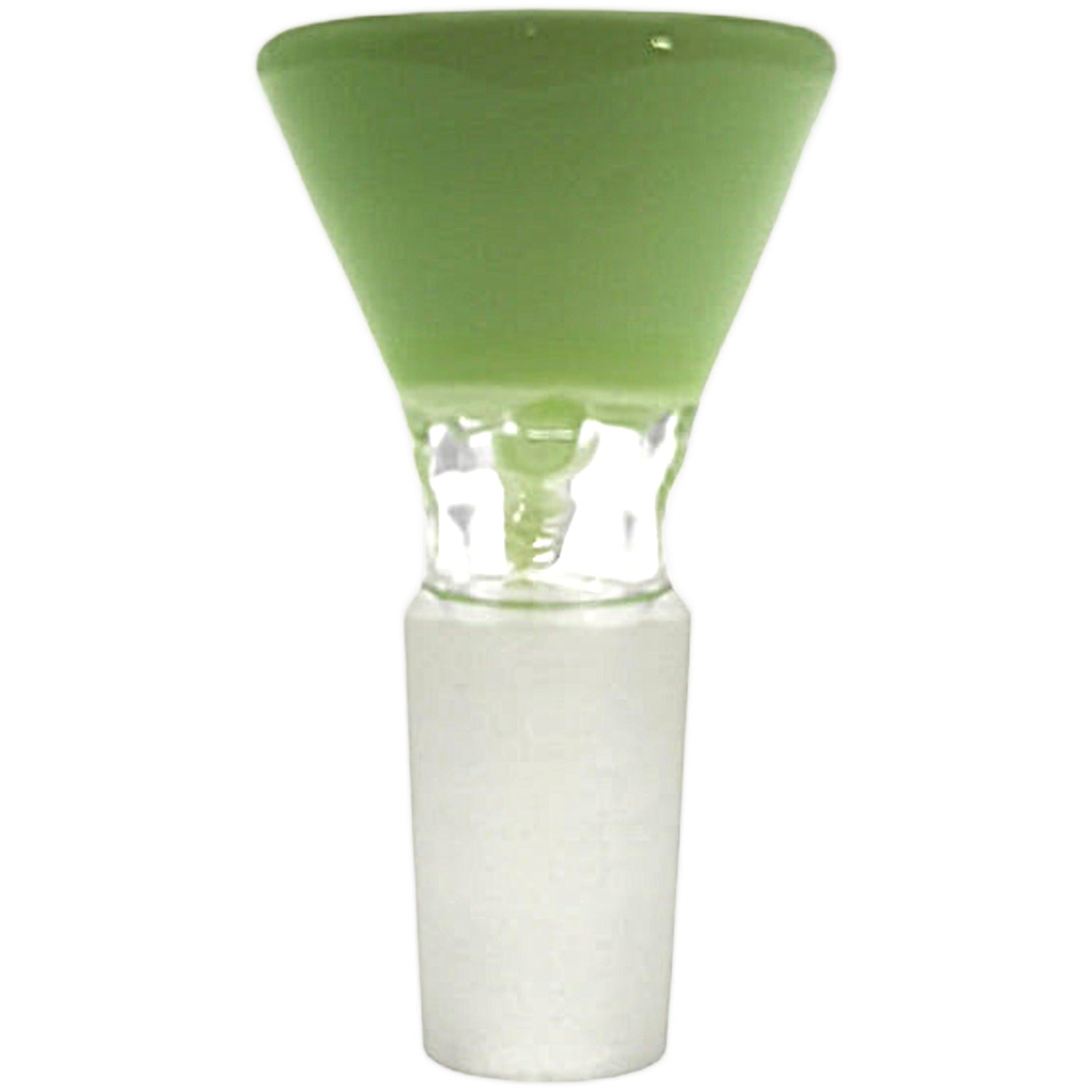 Thick Ass Glass 4-Hole Disc Screen Bong Slide w/ Horn Handle