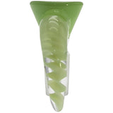 Thick Ass Glass 4-Hole Disc Screen Bong Slide w/ Horn Handle
