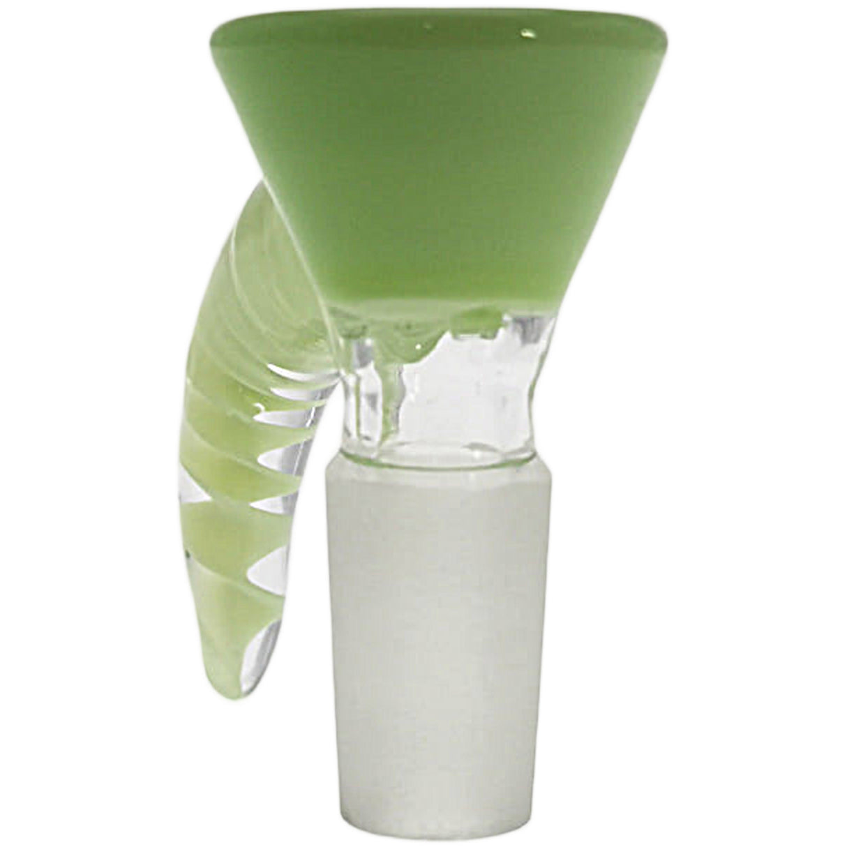 Thick Ass Glass 4-Hole Disc Screen Bong Slide w/ Horn Handle