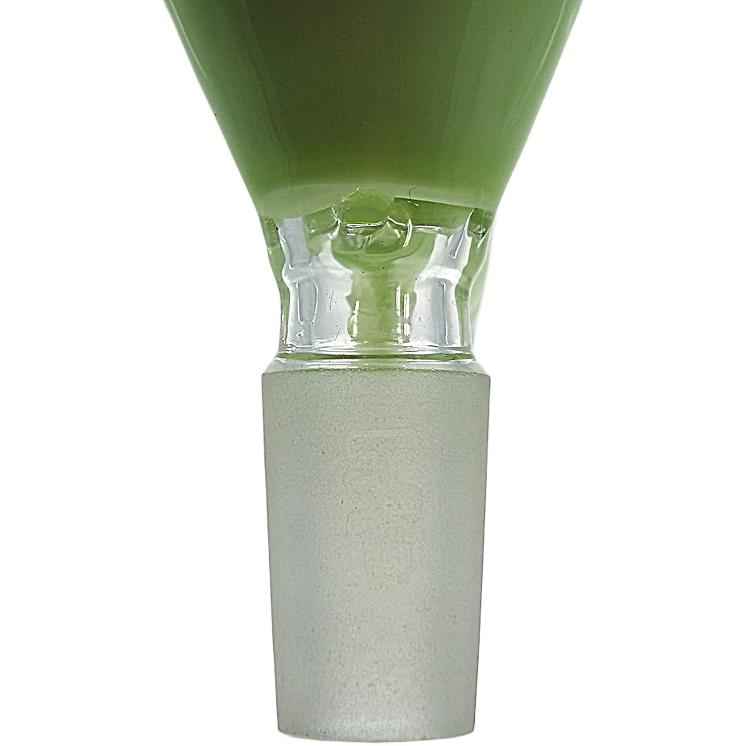 Thick Ass Glass 4-Hole Disc Screen Bong Slide w/ Horn Handle