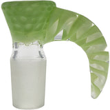 Thick Ass Glass 4-Hole Disc Screen Bong Slide w/ Horn Handle