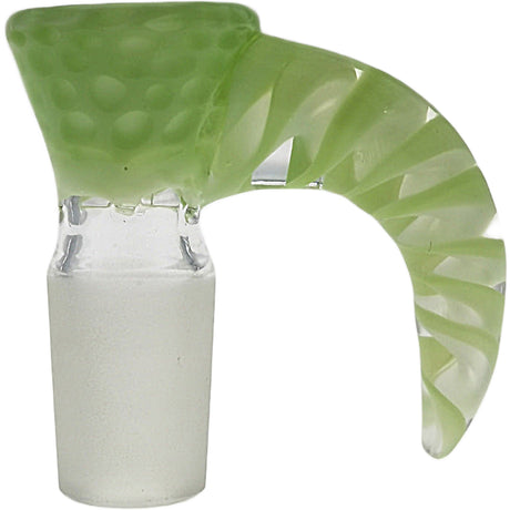 Thick Ass Glass 4-Hole Disc Screen Bong Slide w/ Horn Handle