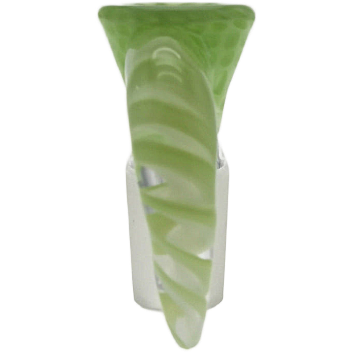 Thick Ass Glass 4-Hole Disc Screen Bong Slide w/ Horn Handle