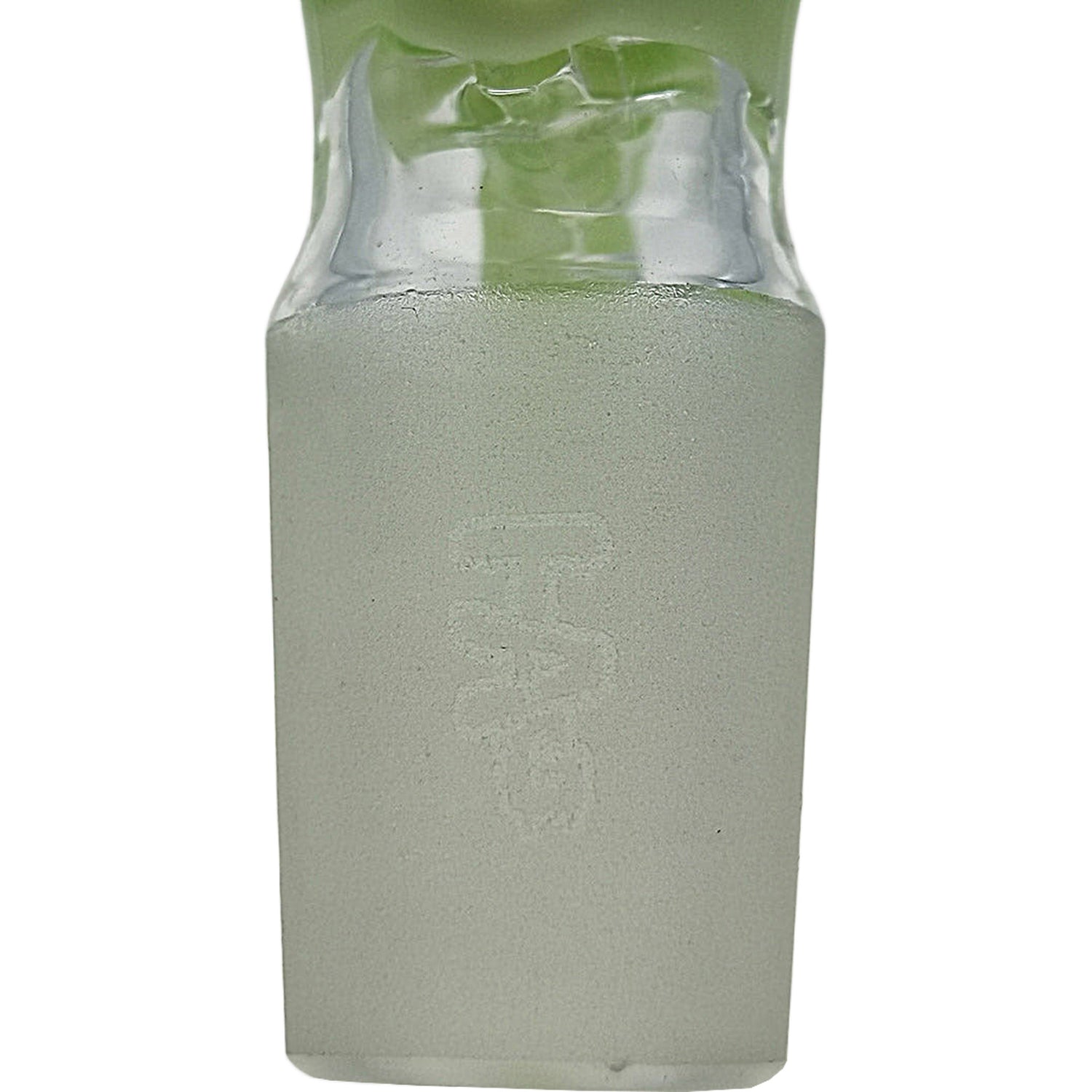 Thick Ass Glass 4-Hole Disc Screen Bong Slide w/ Horn Handle