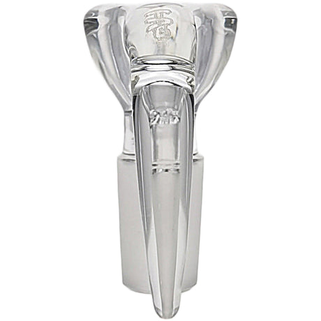 Thick Ass Glass 4-Hole Disc Screen Bong Slide w/ Horn Handle