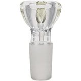 Thick Ass Glass 4-Hole Disc Screen Bong Slide w/ Horn Handle