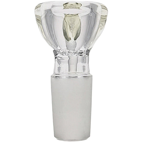 Thick Ass Glass 4-Hole Disc Screen Bong Slide w/ Horn Handle