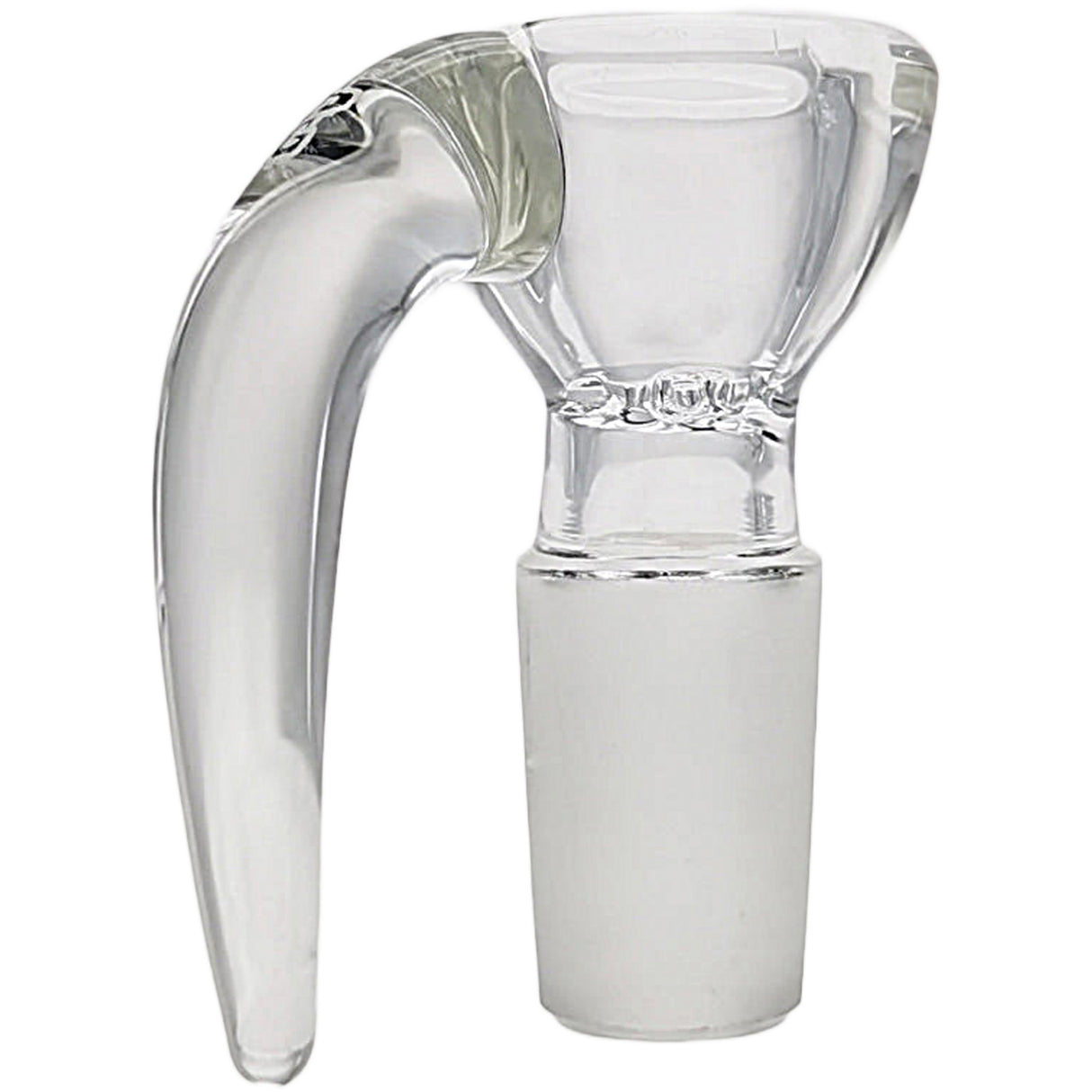 Thick Ass Glass 4-Hole Disc Screen Bong Slide w/ Horn Handle