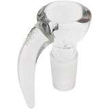 Thick Ass Glass 4-Hole Disc Screen Bong Slide w/ Horn Handle
