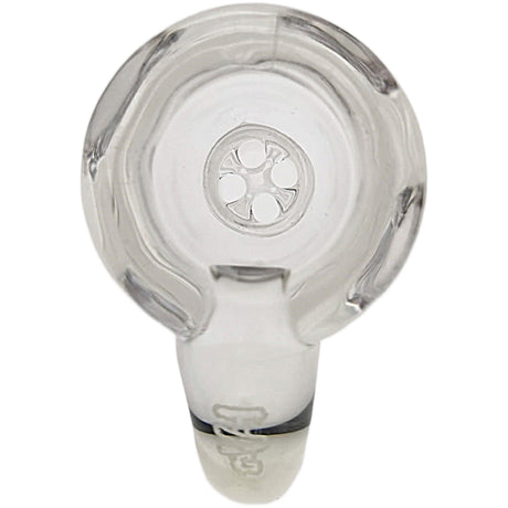 Thick Ass Glass 4-Hole Disc Screen Bong Slide w/ Horn Handle