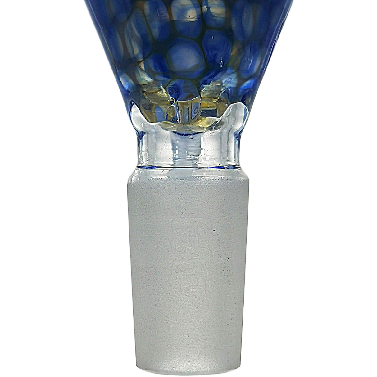 Thick Ass Glass 4-Hole Disc Screen Bong Slide w/ Horn Handle