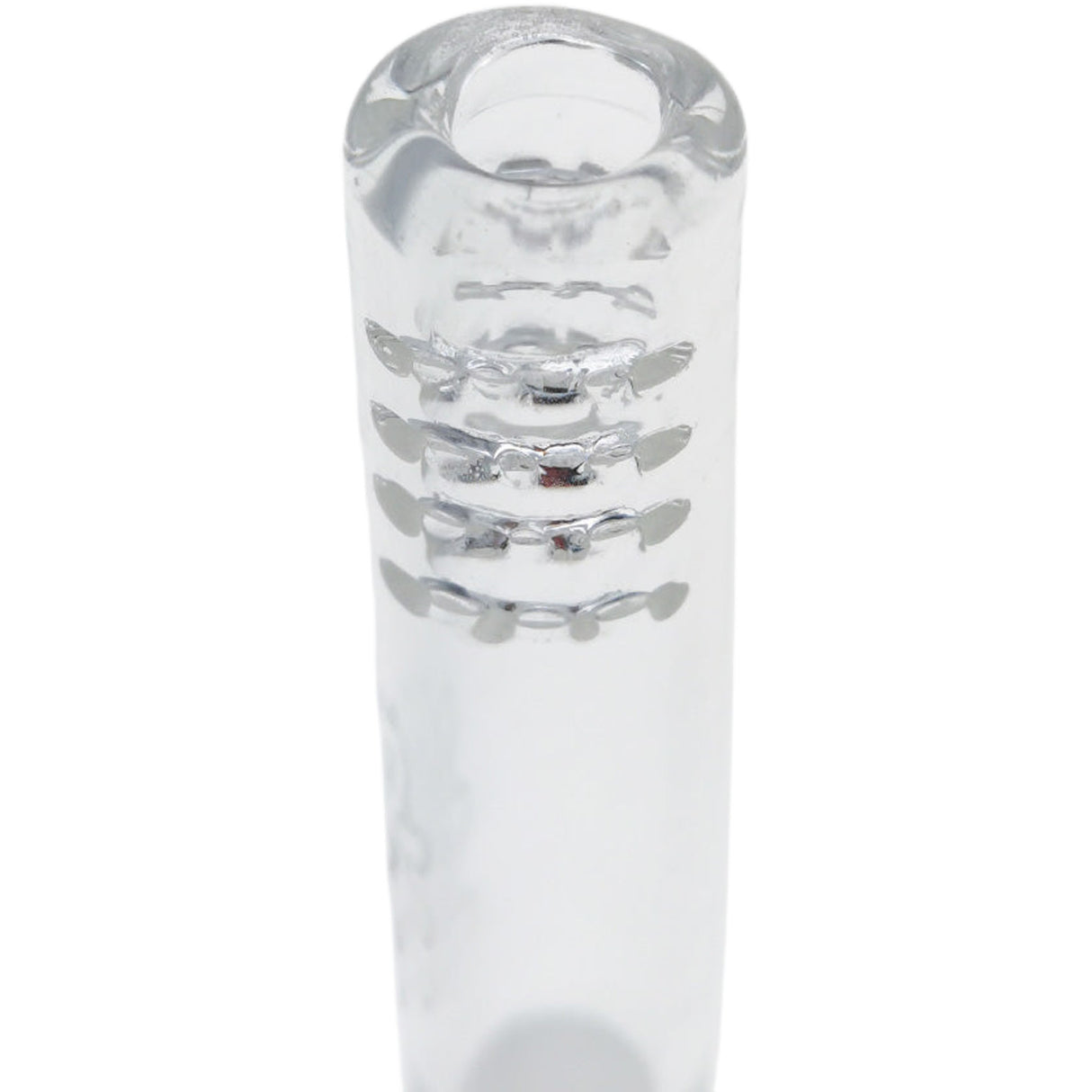 Thick Ass Glass Quartz Downstem 18/14MM 32-Slit Diffusion - 2.75" & 5.75" Sizes