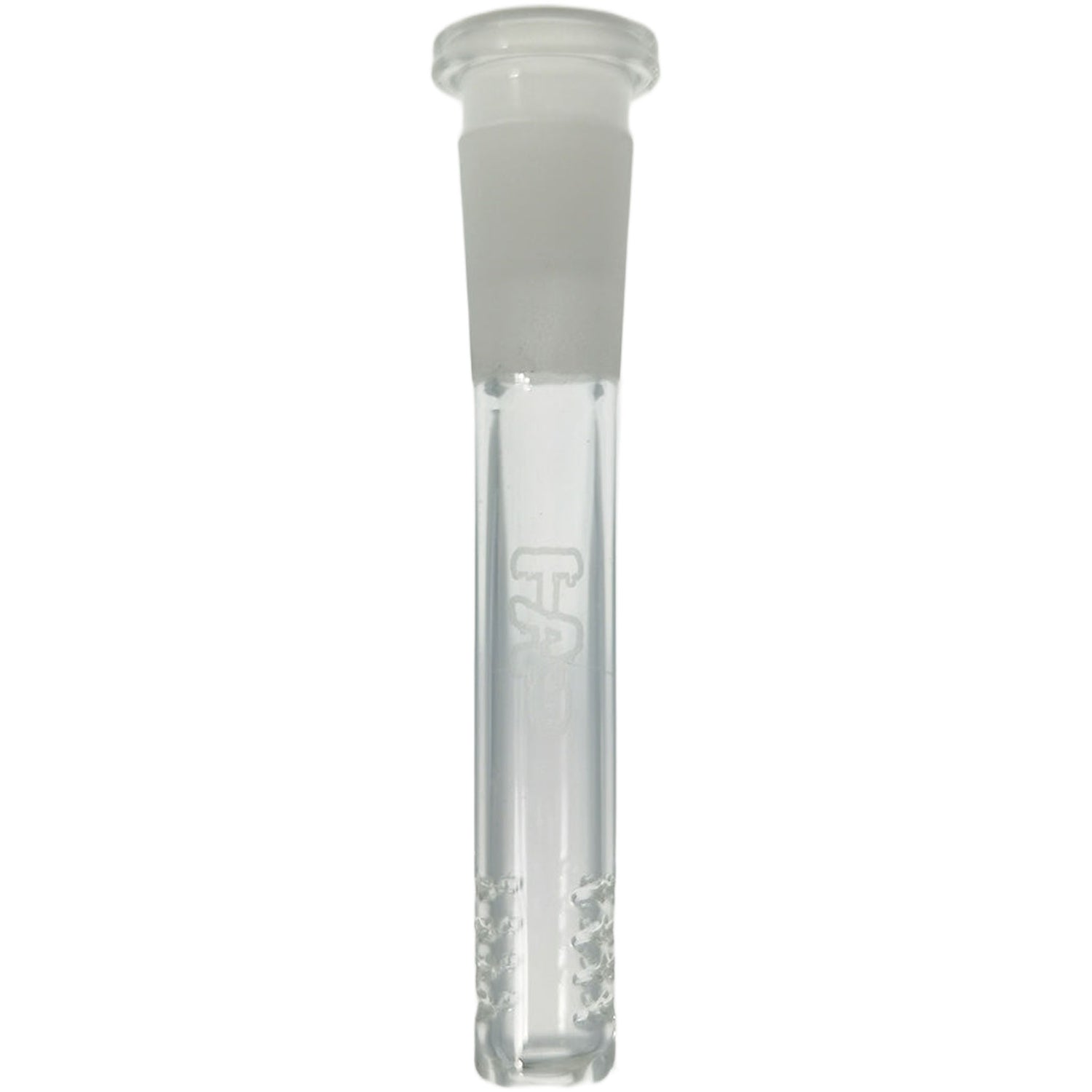 Thick Ass Glass Quartz Downstem 18/14MM 32-Slit Diffusion - 2.75" & 5.75" Sizes