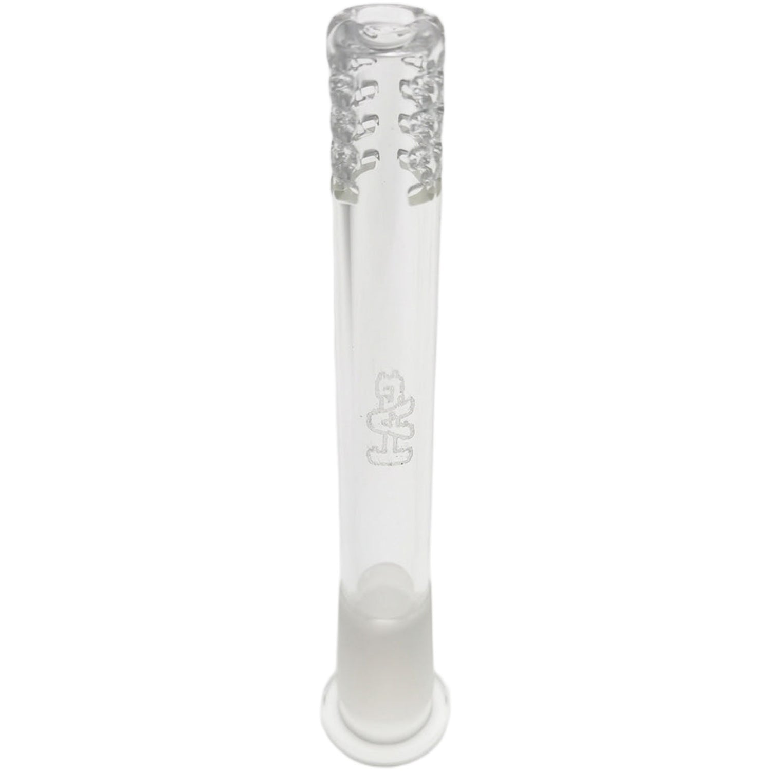 Thick Ass Glass Quartz Downstem 18/14MM 32-Slit Diffusion - 2.75" & 5.75" Sizes