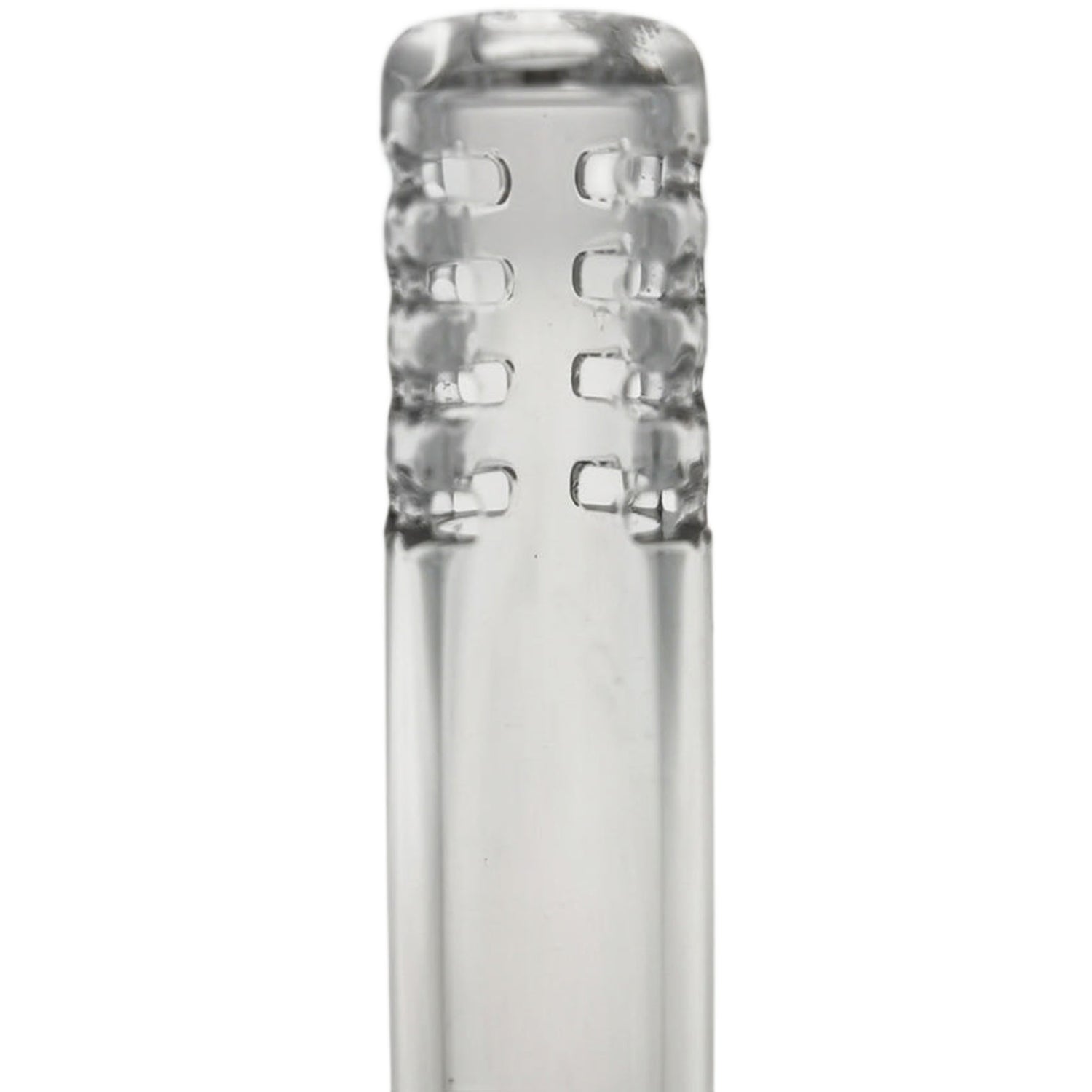 Thick Ass Glass Quartz Downstem 18/14MM 32-Slit Diffusion - 2.75" & 5.75" Sizes