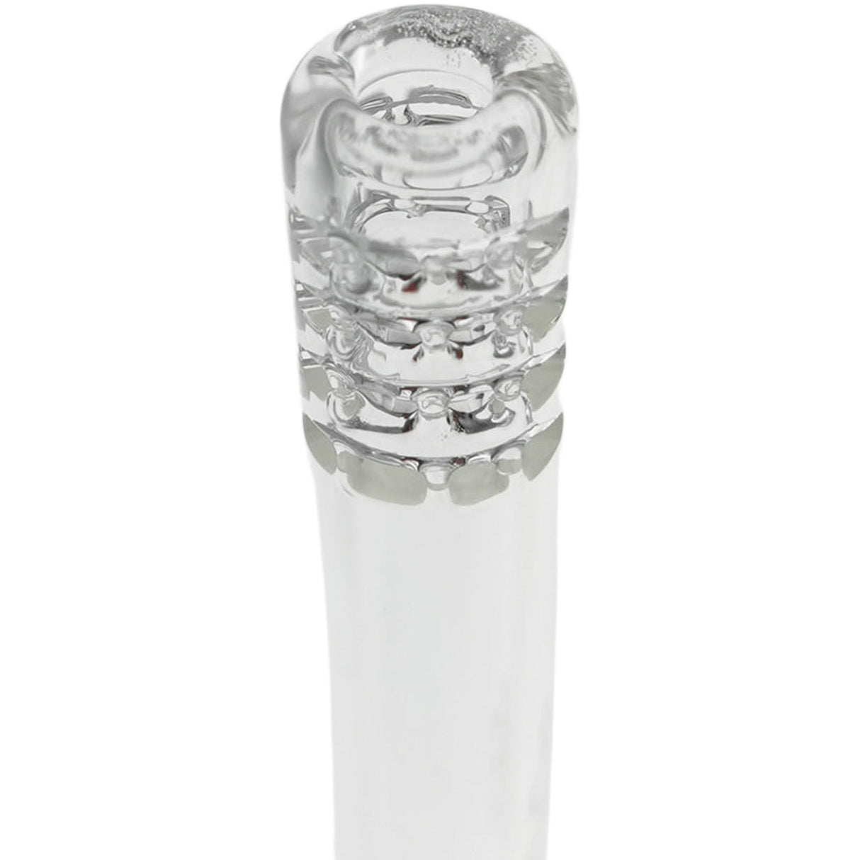 Thick Ass Glass Quartz Downstem 18/14MM 32-Slit Diffusion - 2.75" & 5.75" Sizes