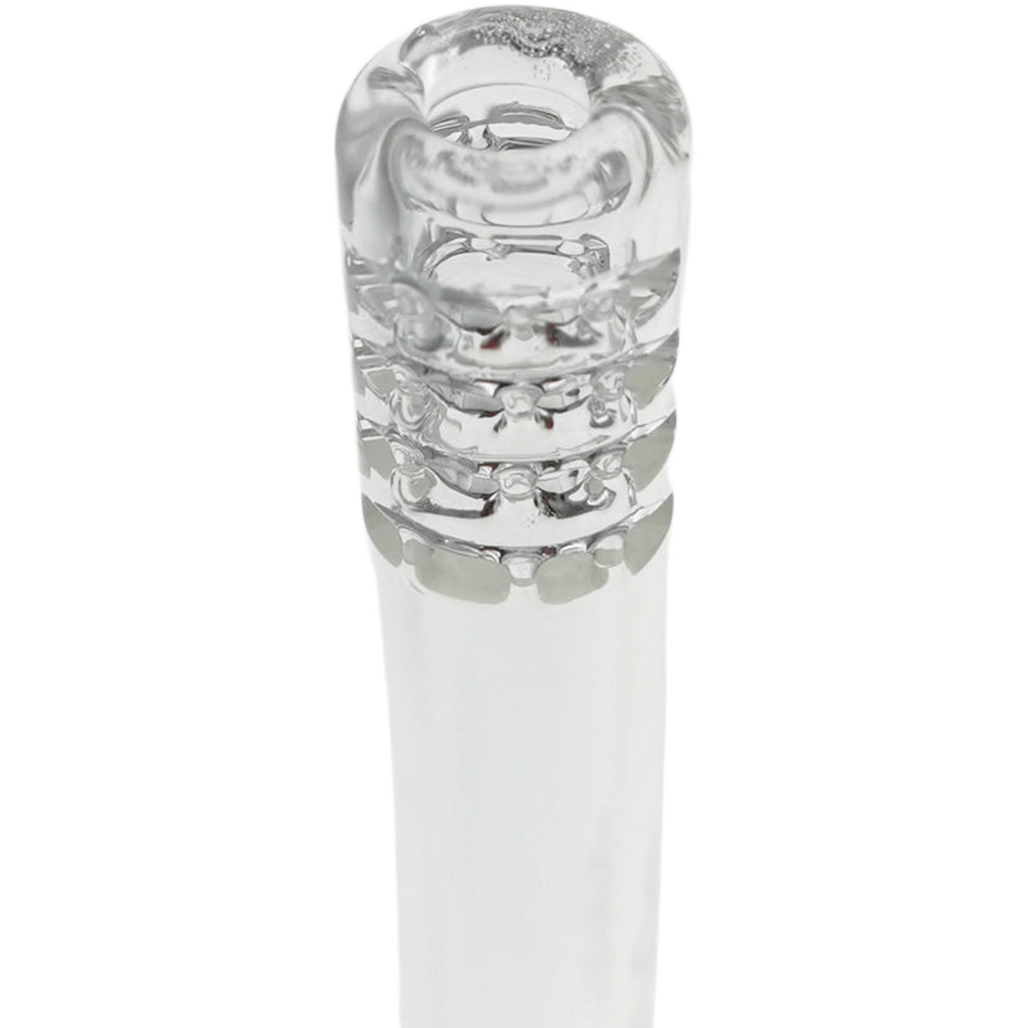 Thick Ass Glass Quartz Downstem 18/14MM 32-Slit Diffusion - 2.75" & 5.75" Sizes