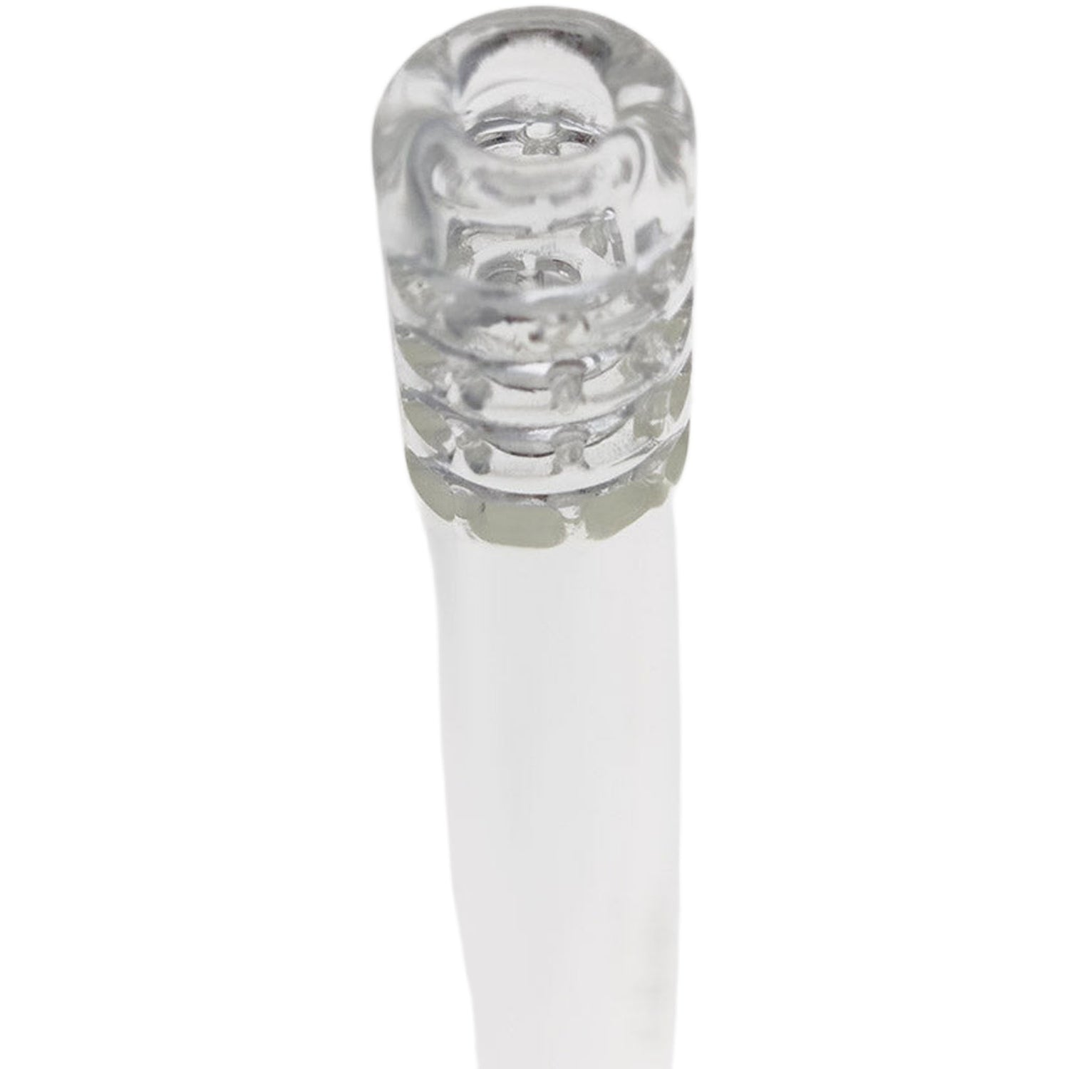 Thick Ass Glass Quartz Downstem 18/14MM 32-Slit Diffusion - 2.75" & 5.75" Sizes