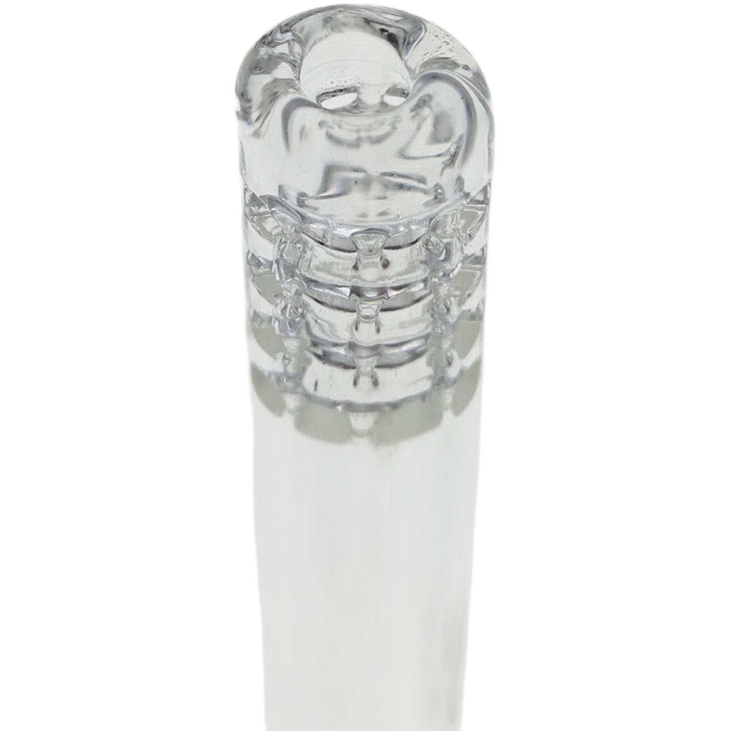 Thick Ass Glass Quartz Downstem 18/14MM 32-Slit Diffusion - 2.75" & 5.75" Sizes