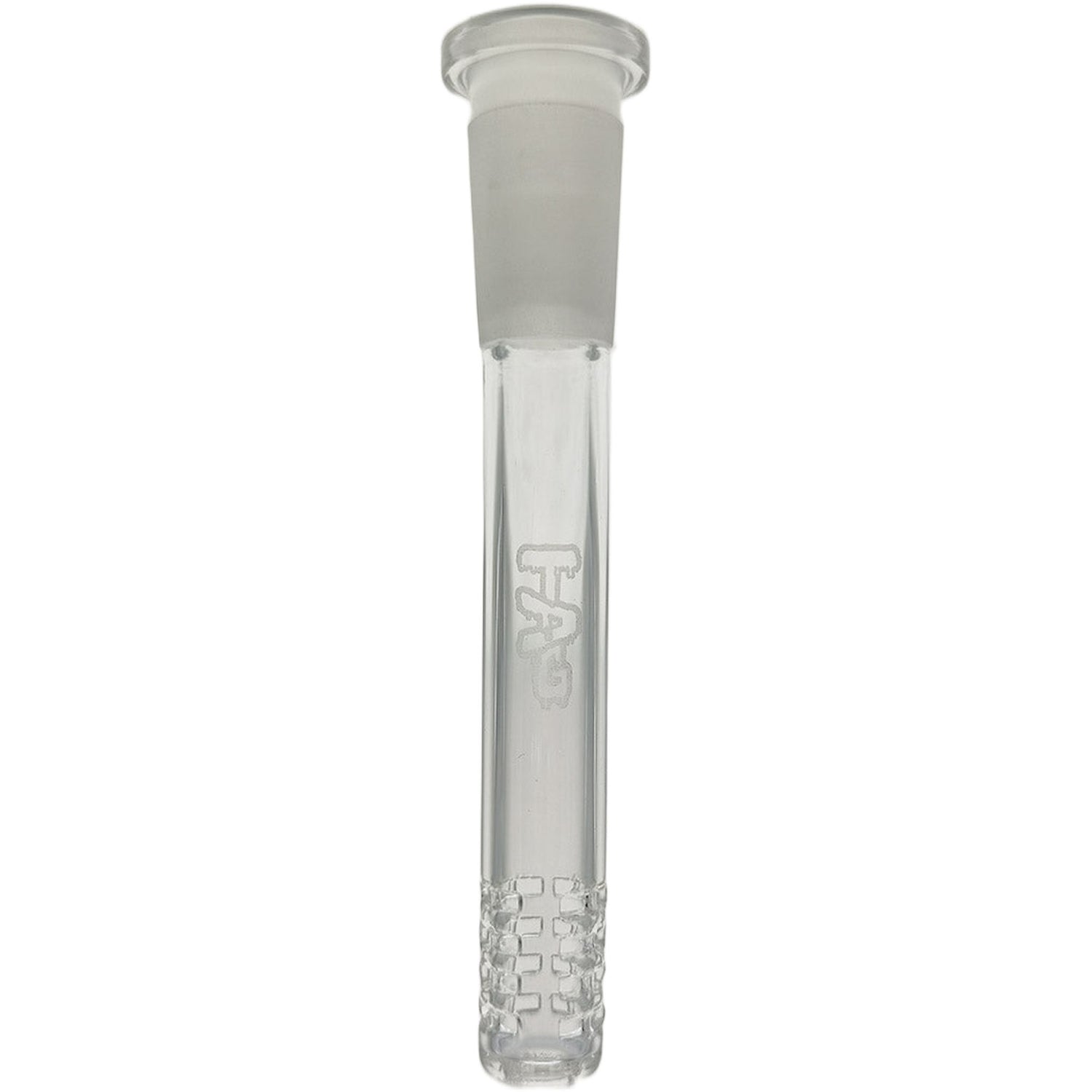 Thick Ass Glass Quartz Downstem 18/14MM 32-Slit Diffusion - 2.75" & 5.75" Sizes