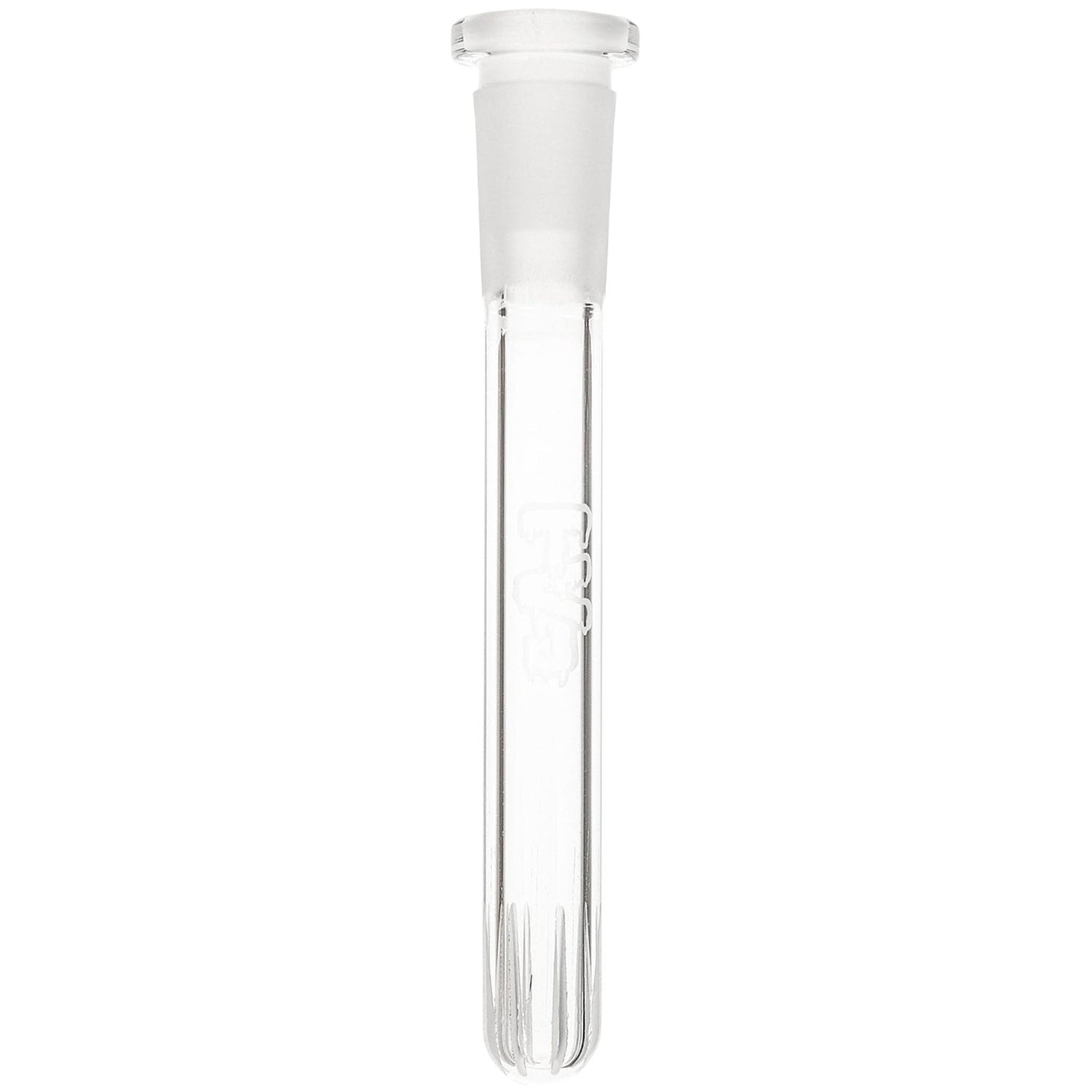 Thick Ass Glass Showerhead Downstem 18-14MM Closed End, Flame Polished
