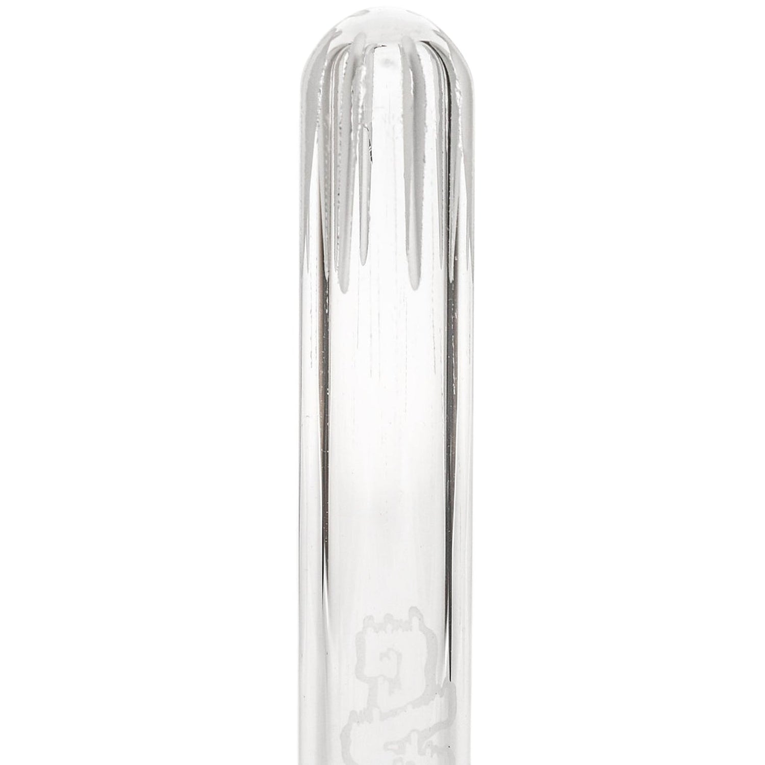 Thick Ass Glass Showerhead Downstem 18-14MM Closed End, Flame Polished