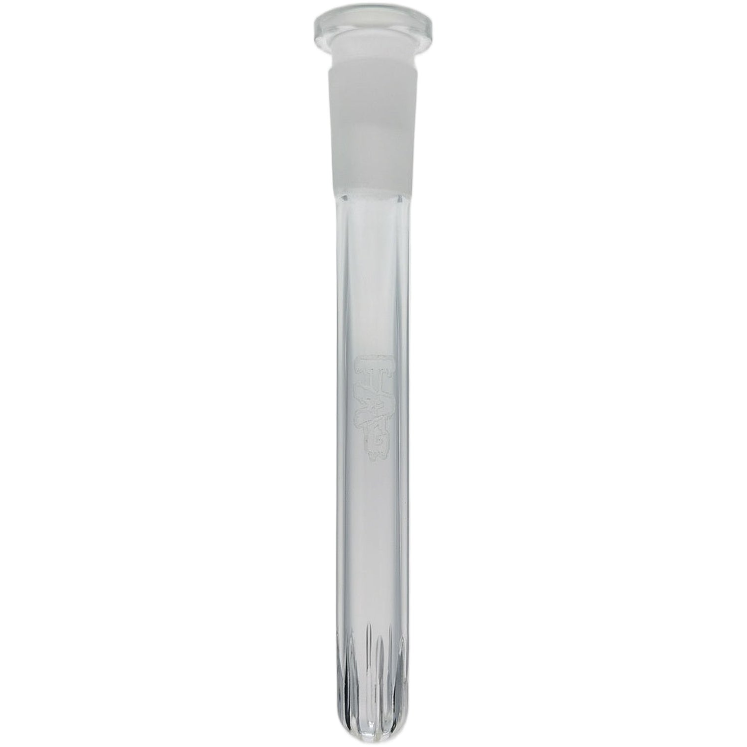 Thick Ass Glass Showerhead Downstem 18-14MM Closed End, Flame Polished
