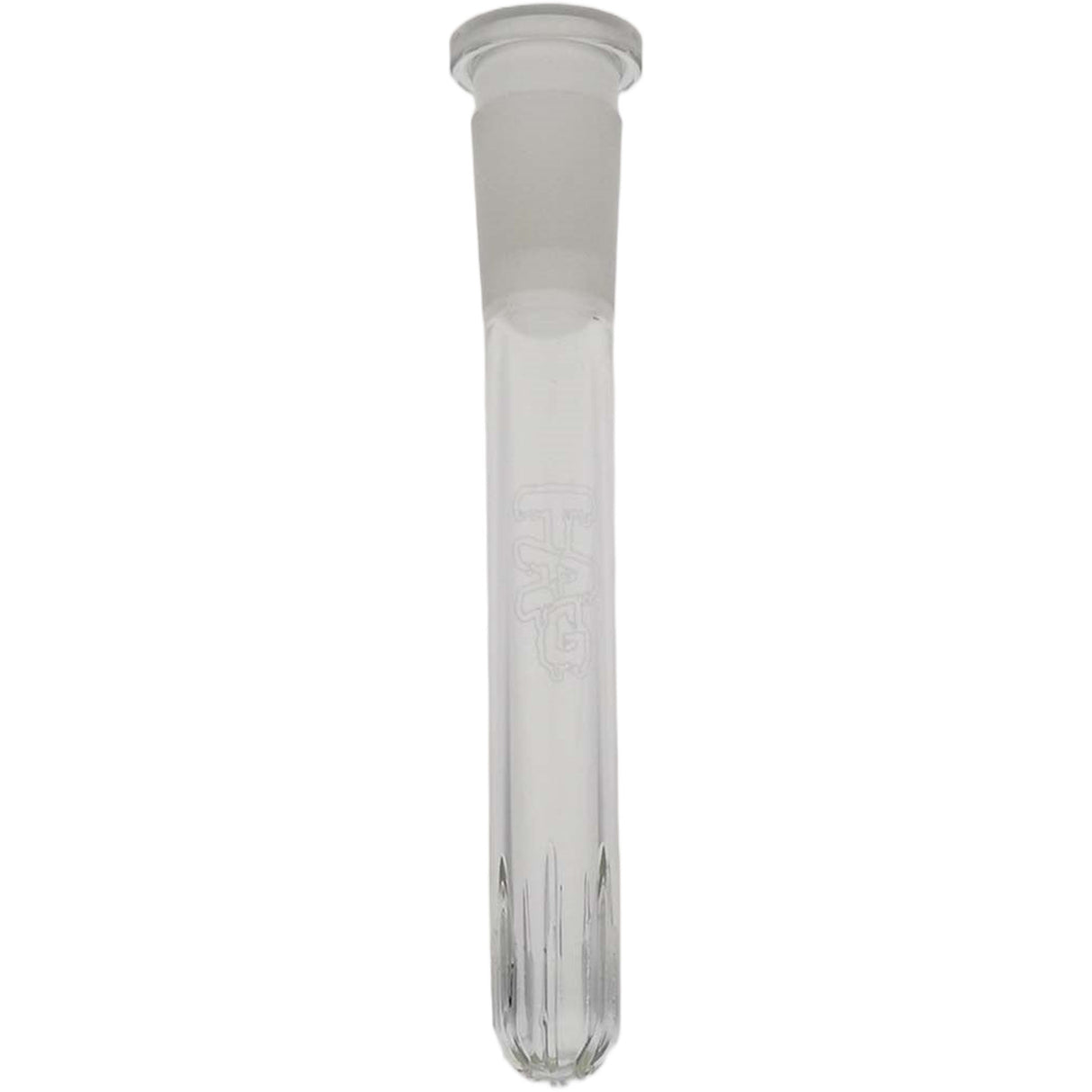 Thick Ass Glass Showerhead Downstem 18-14MM Closed End, Flame Polished
