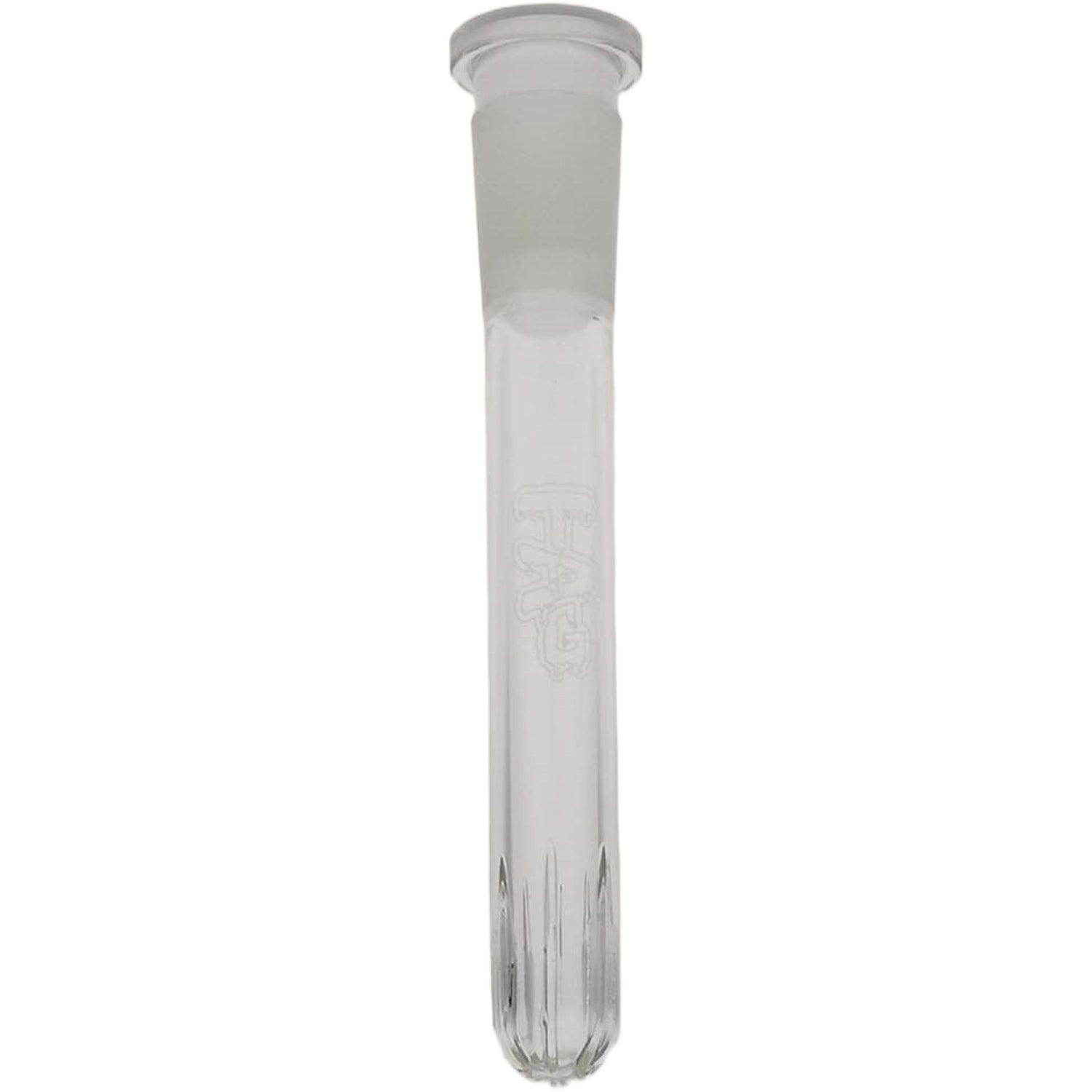 Thick Ass Glass Showerhead Downstem 18-14MM Closed End, Flame Polished