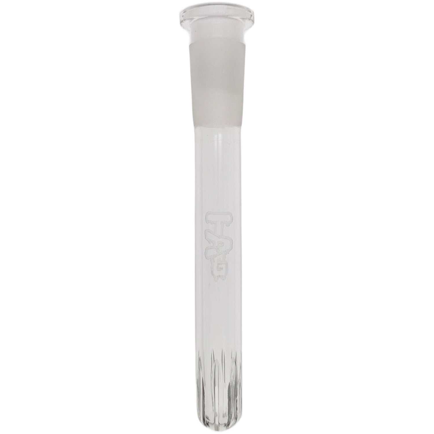 Thick Ass Glass Showerhead Downstem 18-14MM Closed End, Flame Polished