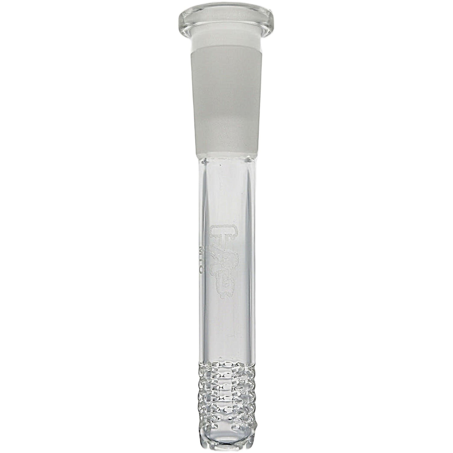 Thick Ass Glass Super Slit 54-Hole Downstem 5.5" - 18/14MM Compatibility