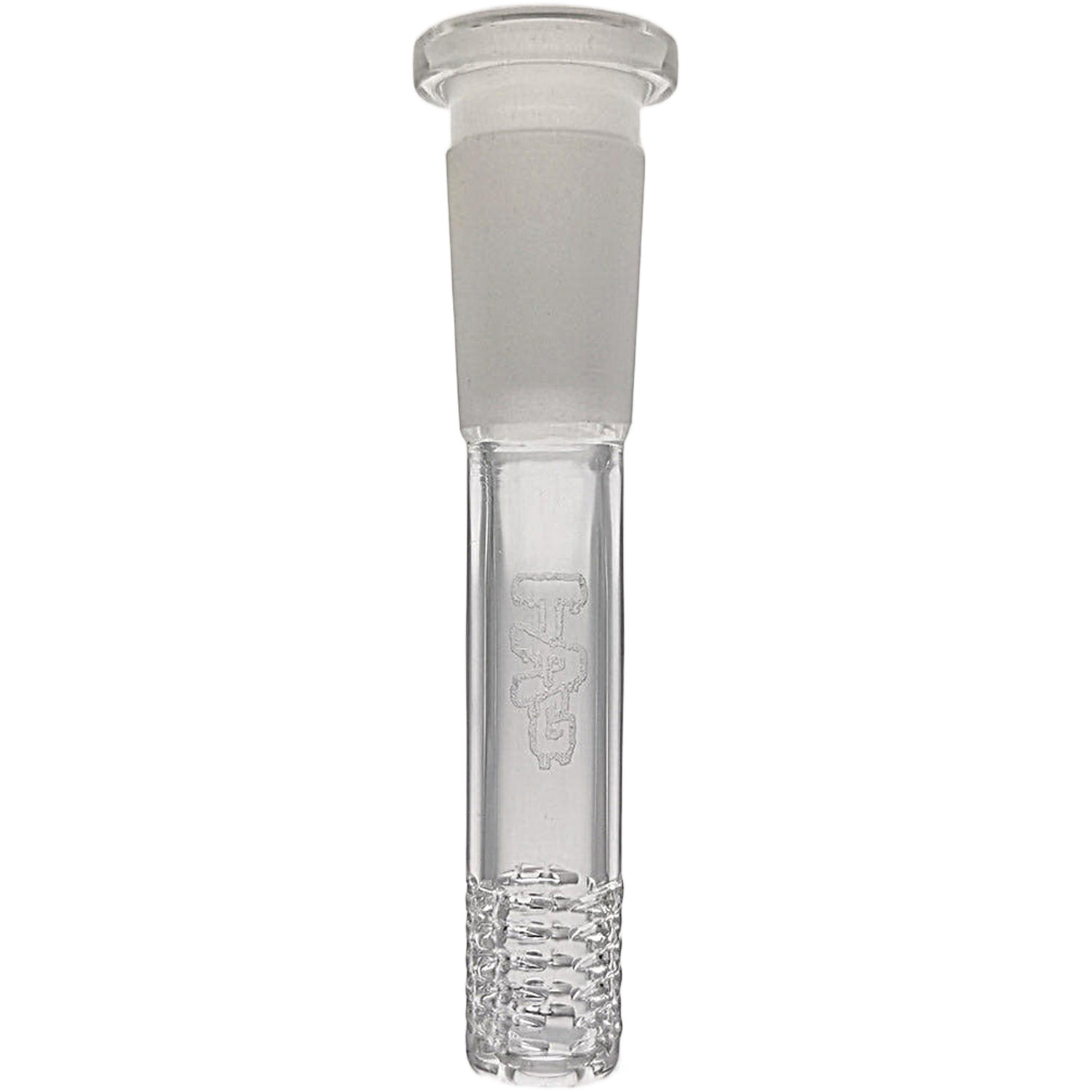Thick Ass Glass Super Slit 54-Hole Downstem 5.5" - 18/14MM Compatibility