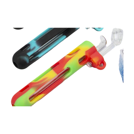 PILOT DIARY 2 IN 1 Concentrate Taster Pipes in various colors displayed on marble background