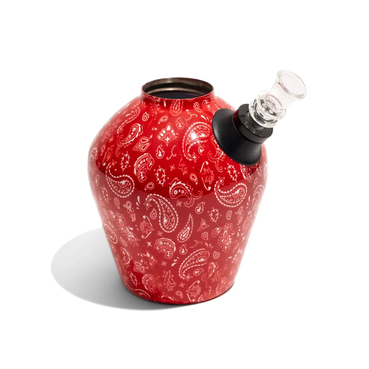 Tommy Chong Chill Bong Limited Edition in Red with Paisley Design - Chill Steel Pipes