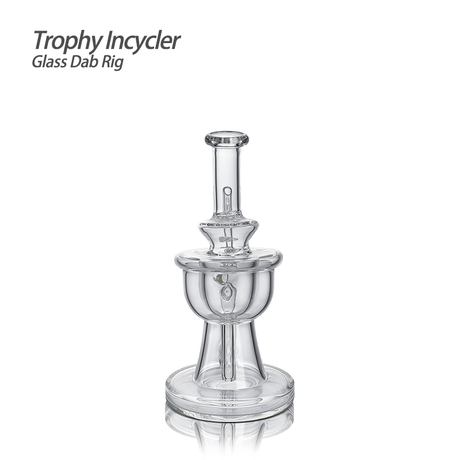 Waxmaid 6.38″ Trophy Incycler Glass Dab Rig