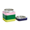 Edie Parker Colorblock grinder kief catcher compartment