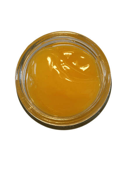 Elite Creed Natural Turmeric Mask with Aloe Vera, Top View of Open Jar