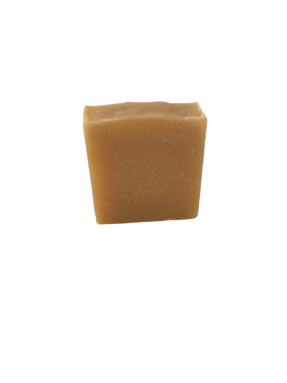 Elite Creed Natural Turmeric CBD Soap Bar, Front View on Seamless White Background