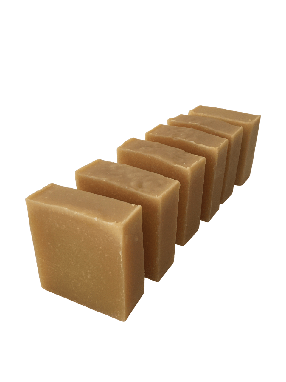 Elite Creed Natural Turmeric CBD Soap Bar, angled view on white background